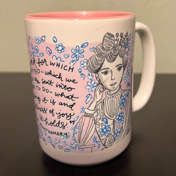 ANNE OF GREEN GABLES  Anne Shirley & Author Lucy Maud Montgomery Ceramic Mug - Picture 7 of 10